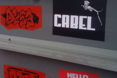 Cabel, Cabelone, Göteborg,  Graffiti, , Streetart, Gatukosnt, Stickers, Posters